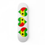 I Love Sao Tome And Principe skateboards