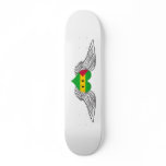 I Love Sao Tome and Principe -wings skateboards