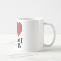 I Love Sarah Palin Coffee Mug