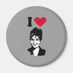 I Love Sarah Palin / I Heart Sarah Palin Fridge Magnets
