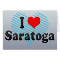 I Love Saratoga, United States Cards