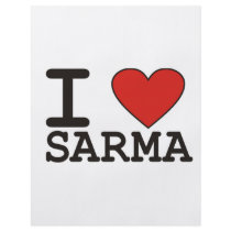 I Love Sarma Flyer