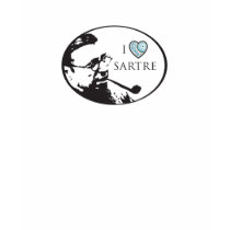 I Love Sartre Men's Tshirt by SymposiumGBI I Love Sartre Men's Tshirt