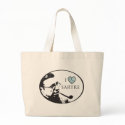 I Love Sartre Tote Bag by SymposiumGBI I Love Sartre Tote Bag