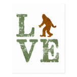 I love Sasquatch Postcard