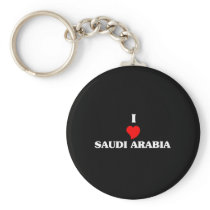 I Love Saudi Arabia Keychains