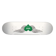 I Love Saudi Arabia -wings Skate Boards