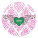I Love Saudi Arabia -wings stickers