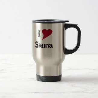 I Love Sauna Mugs