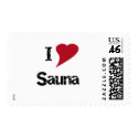 I Love Sauna postage
