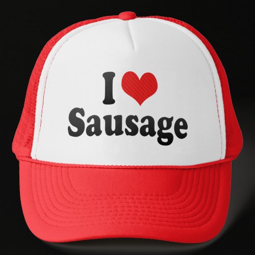 I Love Sausage Hats