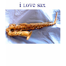 I Love Sax (ophone) t-shirts