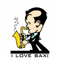 I Love Sax! t-shirts by T_shirt_Shack I Love Sax! t-shirts