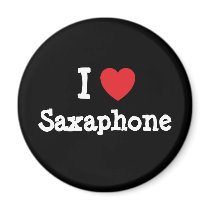 I love Saxaphone heart custom personalized magnets by funnycustomtshirts I love Saxaphone heart custom personalized magnets