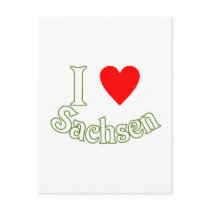 I love Saxonia Post Card