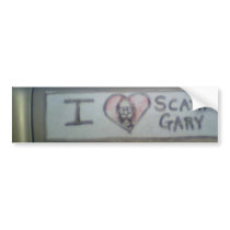 I love scary gary bumper stickers by scarygary61 I love scary gary bumper stickers