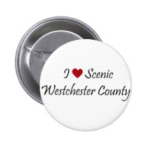 I Love Scenic Westchester County Pins