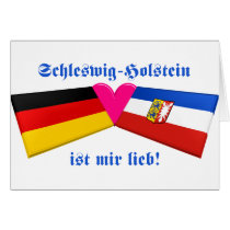 I Love Schleswig-Holstein ist mir lieb cards