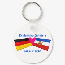 I Love Schleswig-Holstein ist mir lieb keychains