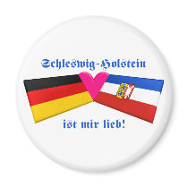 I Love Schleswig-Holstein ist mir lieb magnets