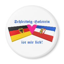 I Love Schleswig-Holstein ist mir lieb magnets