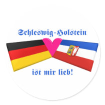 I Love Schleswig-Holstein ist mir lieb stickers by Vexillophile I Love Schleswig-Holstein ist mir lieb stickers