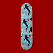 I Love School Shark Skateboard skateboards