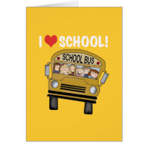 I Love School Tshirts and Gifts Cards