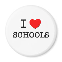 I Love Schools Magnet