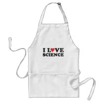 I Love Science aprons