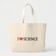 I LOVE SCIENCE BAGS