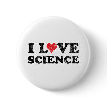 I Love Science buttons