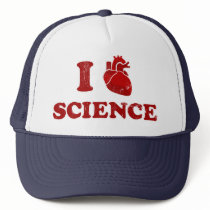 i love science / i heart science / anatomy hat