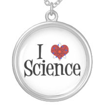 I Love Science Pendants