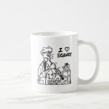 I love science taza de café