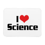 I Love Science Vinyl Magnets I Love Science Vinyl Magnets