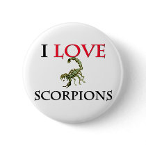 I Love Scorpions buttons by tshirtshirts I Love Scorpions buttons