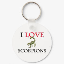 I Love Scorpions keychains by tshirtshirts I Love Scorpions keychains