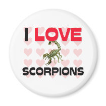 I Love Scorpions magnets