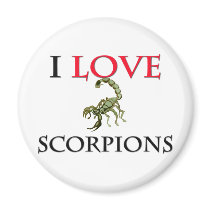 I Love Scorpions magnets