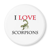 I Love Scorpions magnets