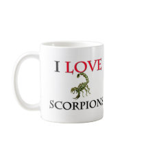 I Love Scorpions mugs by tshirtshirts I Love Scorpions mugs