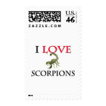 I Love Scorpions Stamp
