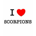 I Love SCORPIONS t-shirts