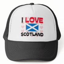 I Love Scotland hats by tshirtshirts I Love Scotland hats