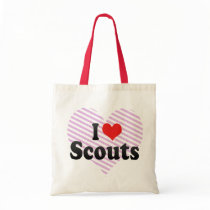 I Love Scouts Canvas Bag