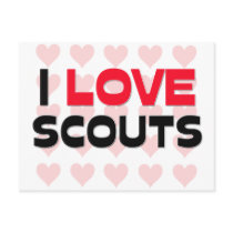 I LOVE SCOUTS postcards by professions I LOVE SCOUTS postcards
