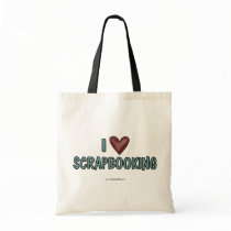 I Love Scrapbooking bags by MishMoshTees I Love Scrapbooking bags