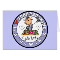 I Love Scrapbooking Tshirts and Gifts cards
