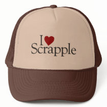 I Love Scrapple hats